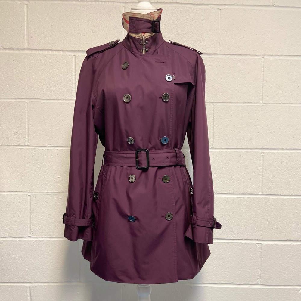 Authentic Burberry Trench Coat with Wool Liner
